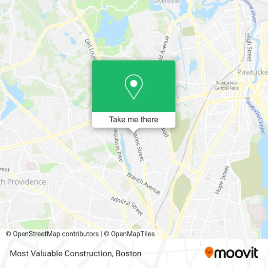 Most Valuable Construction map