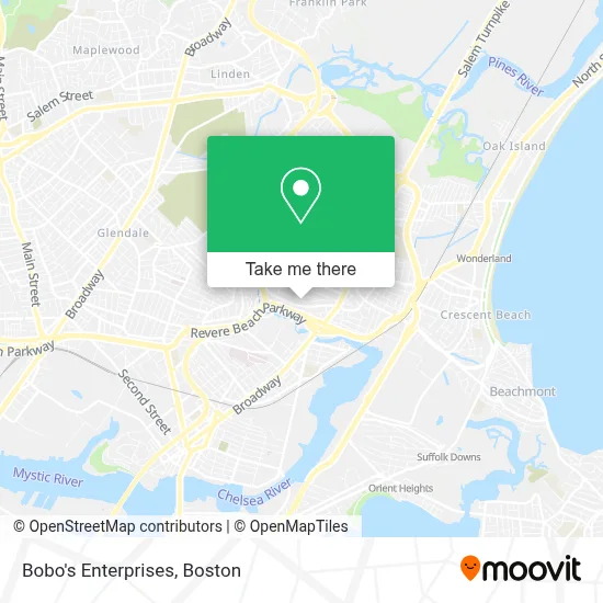 Bobo's Enterprises map