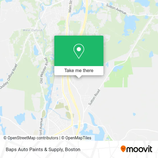 Baps Auto Paints & Supply map