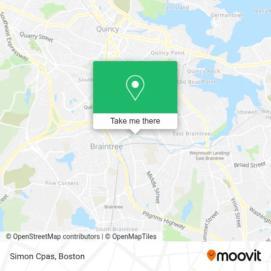 Simon Cpas map