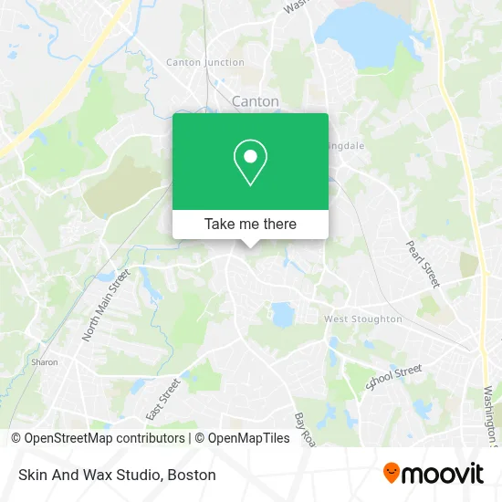 Skin And Wax Studio map