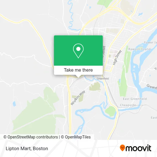 Lipton Mart map