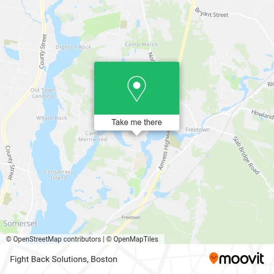 Fight Back Solutions map