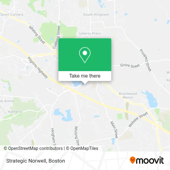 Strategic Norwell map