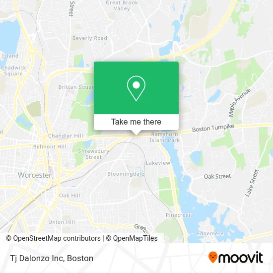 Tj Dalonzo Inc map