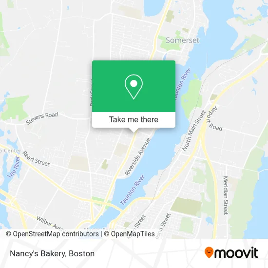 Nancy's Bakery map