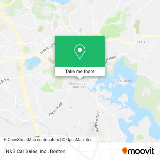 N&B Car Sales, Inc. map