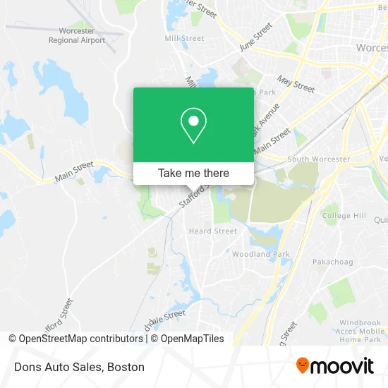 Dons Auto Sales map