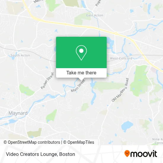 Video Creators Lounge map