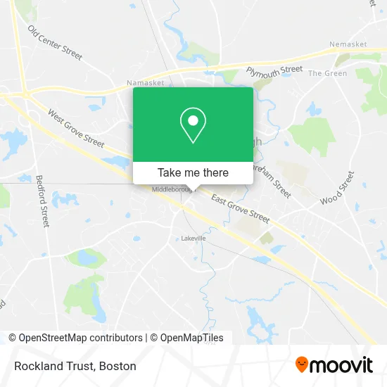 Rockland Trust map