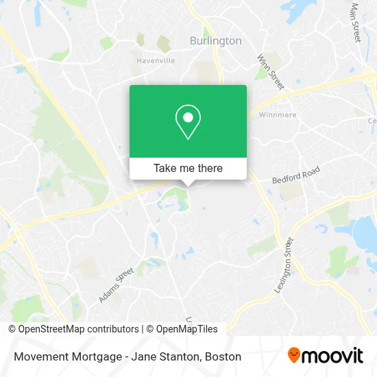 Movement Mortgage - Jane Stanton map