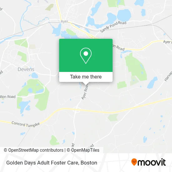 Golden Days Adult Foster Care map