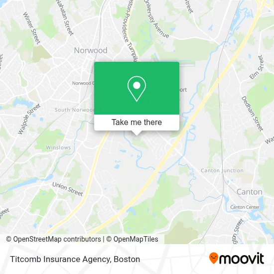 Titcomb Insurance Agency map