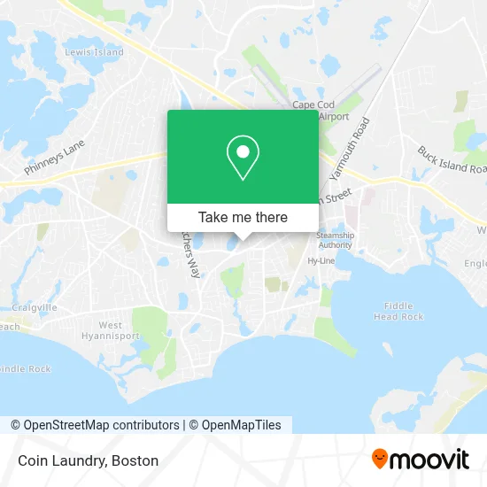 Coin Laundry map