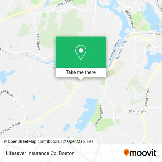 Lifesaver Insurance Co map