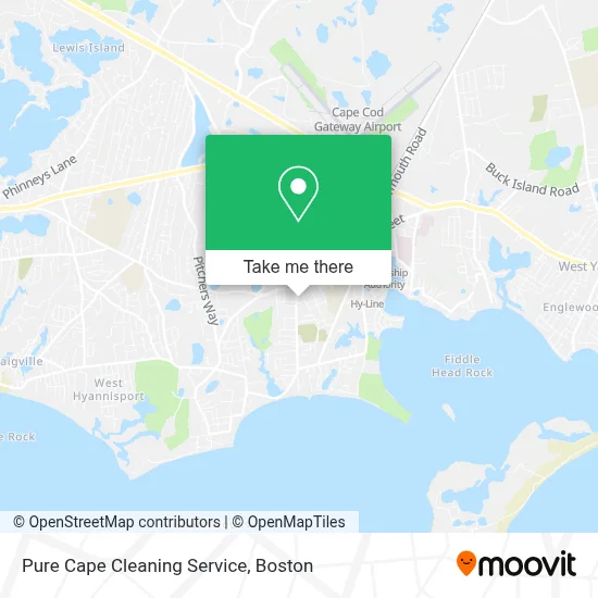 Pure Cape Cleaning Service map