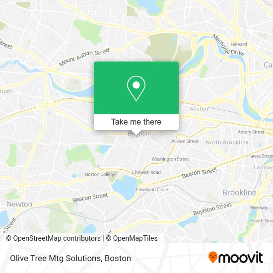 Olive Tree Mtg Solutions map
