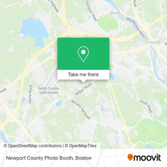 Newport County Photo Booth map
