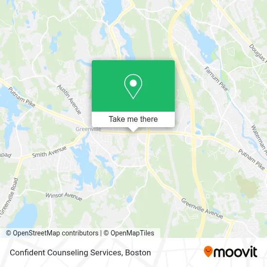 Confident Counseling Services map