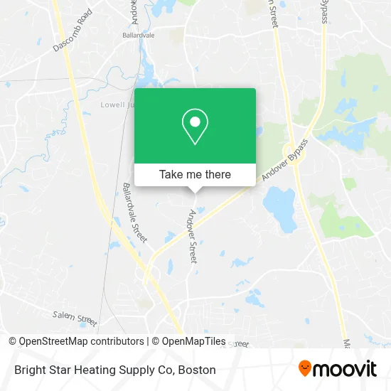 Bright Star Heating Supply Co map