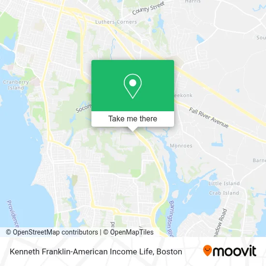 Kenneth Franklin-American Income Life map