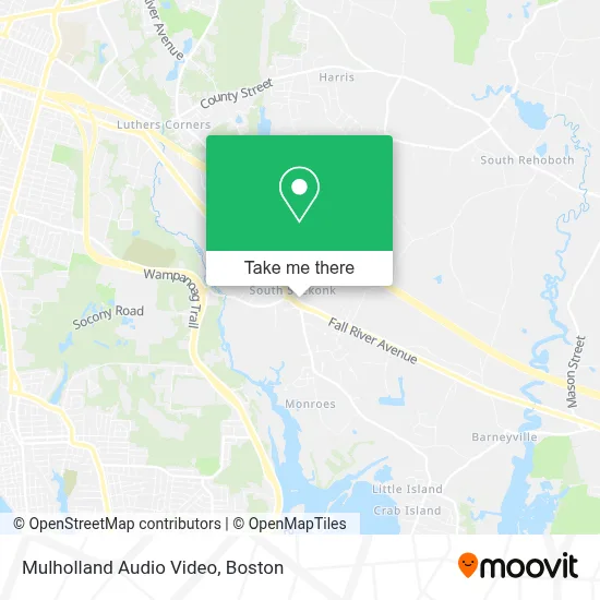 Mulholland Audio Video map