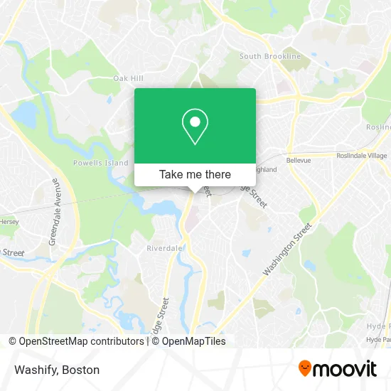 Washify map