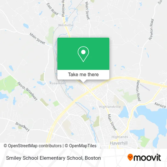 Smiley School Elementary School map