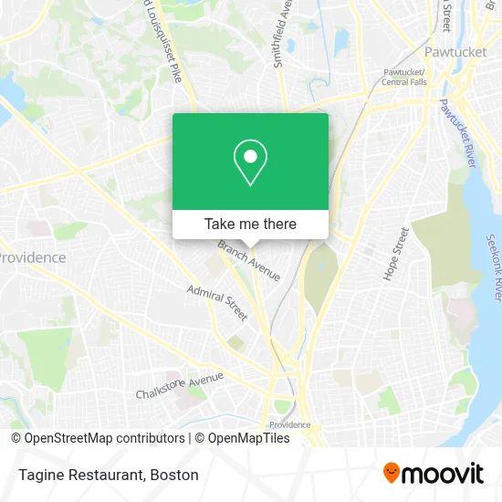 Tagine Restaurant map