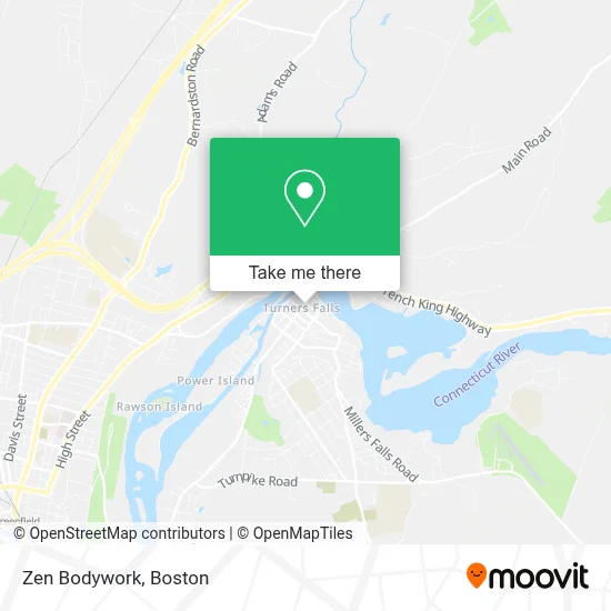 Zen Bodywork map