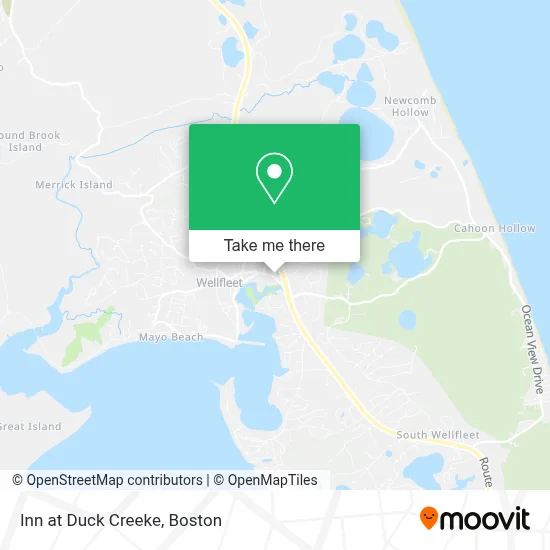 Inn at Duck Creeke map