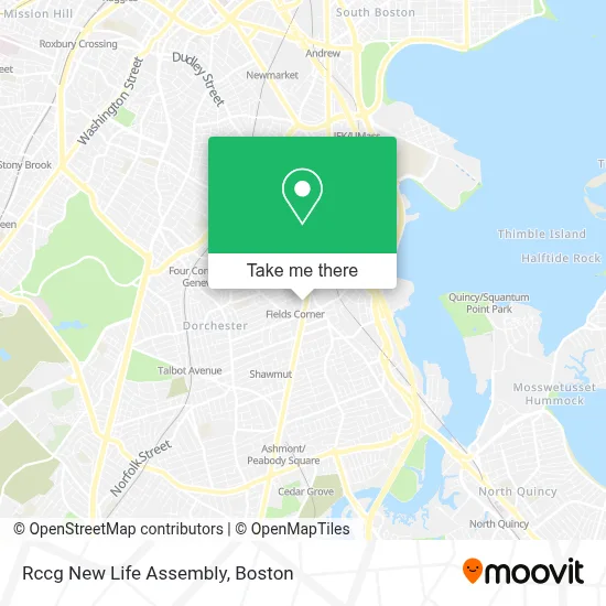 Rccg New Life Assembly map