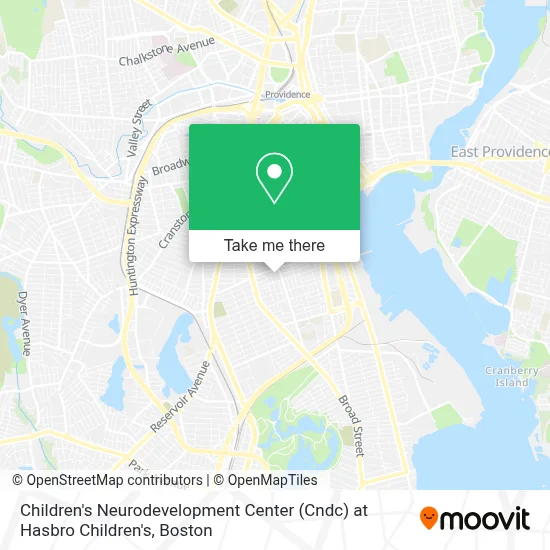 Children's Neurodevelopment Center (Cndc) at Hasbro Children's map
