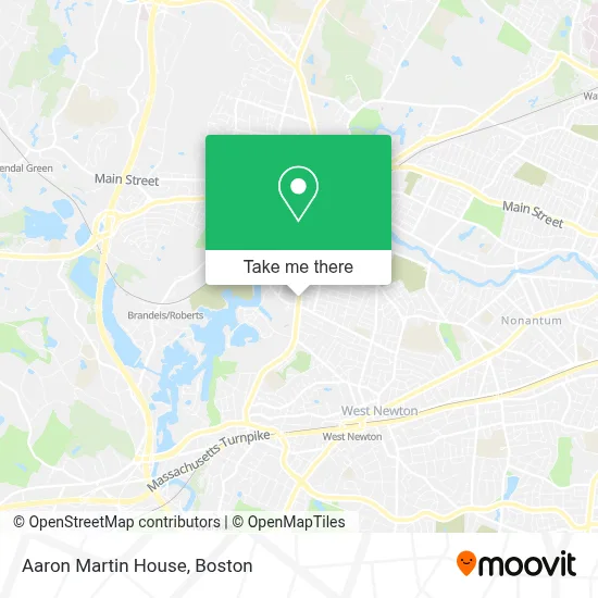 Aaron Martin House map