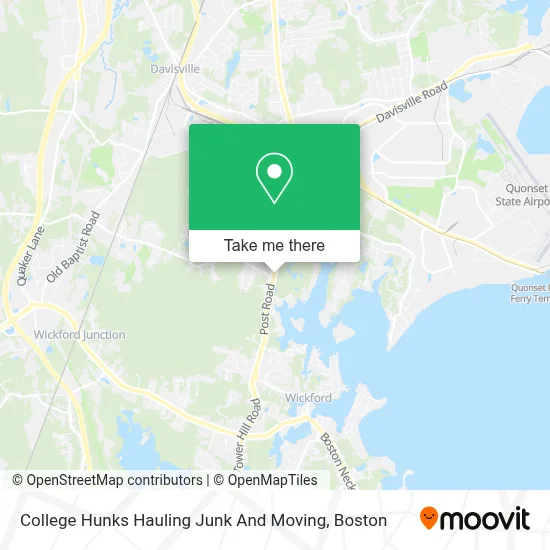 College Hunks Hauling Junk And Moving map