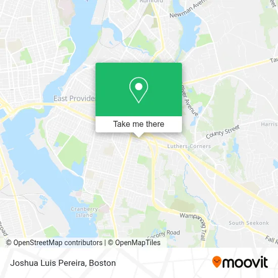 Joshua Luis Pereira map