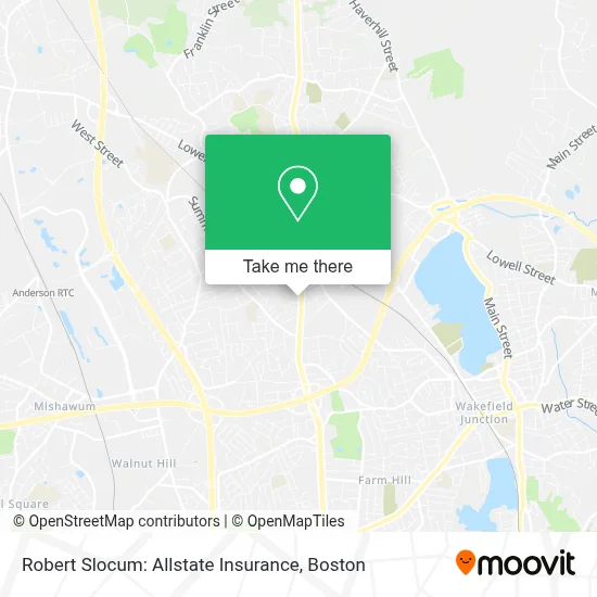 Robert Slocum: Allstate Insurance map