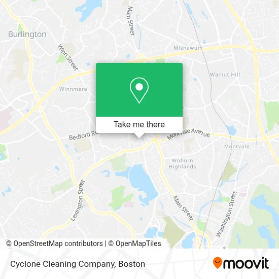Cyclone Cleaning Company map