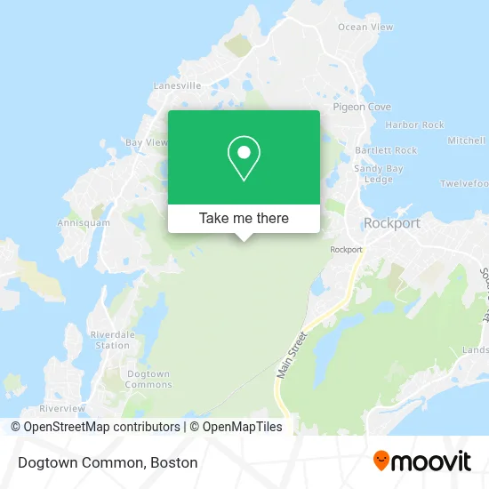 Dogtown Common map