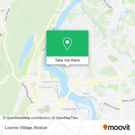 Loomis Village map
