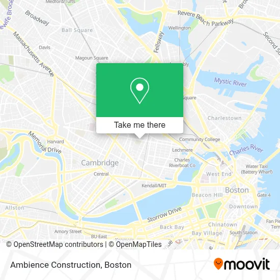 Ambience Construction map
