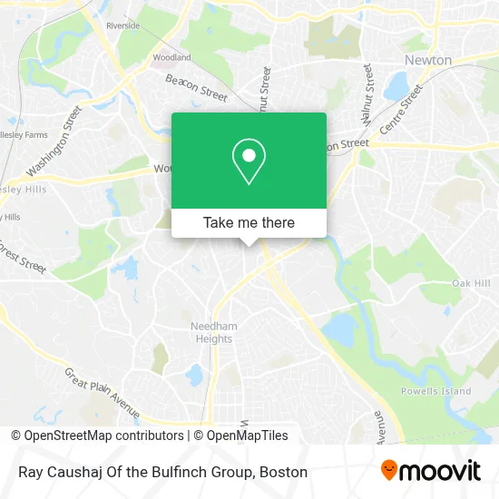 Ray Caushaj Of the Bulfinch Group map