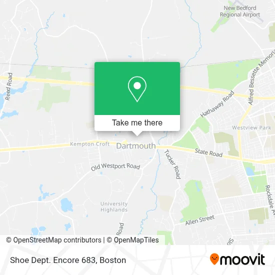 Shoe Dept. Encore 683 map