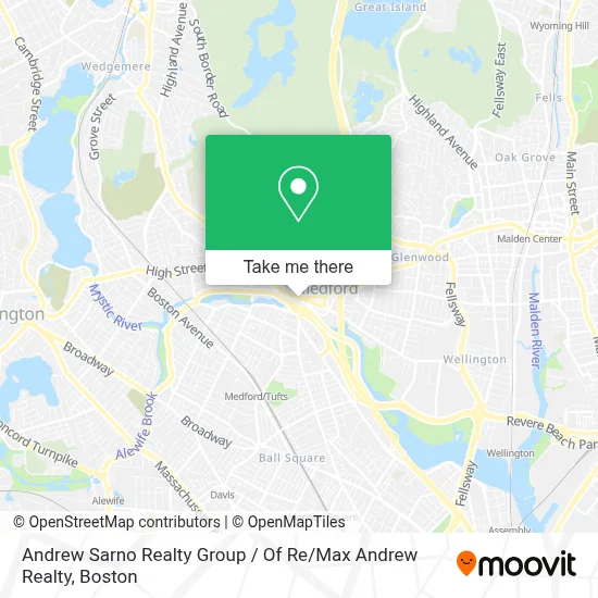 Andrew Sarno Realty Group / Of Re / Max Andrew Realty map