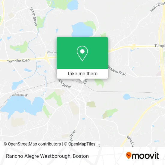 Rancho Alegre Westborough map