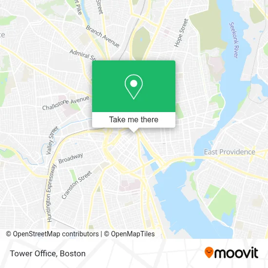 Tower Office map