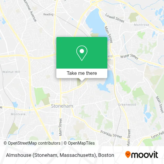 Almshouse (Stoneham, Massachusetts) map