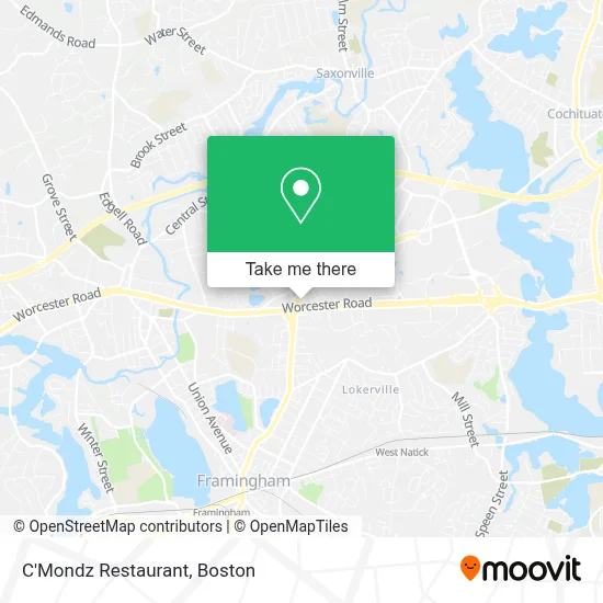 C'Mondz Restaurant map