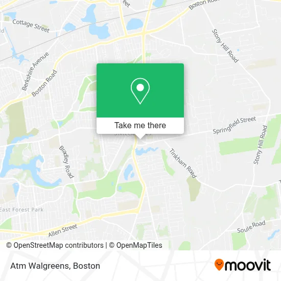 Atm Walgreens map