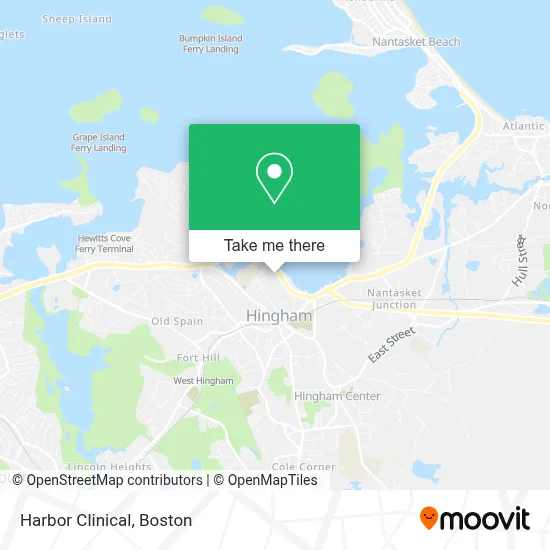 Harbor Clinical map